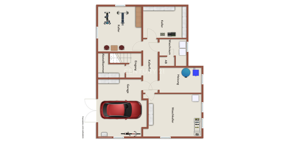 Grundriss Kellergeschoss